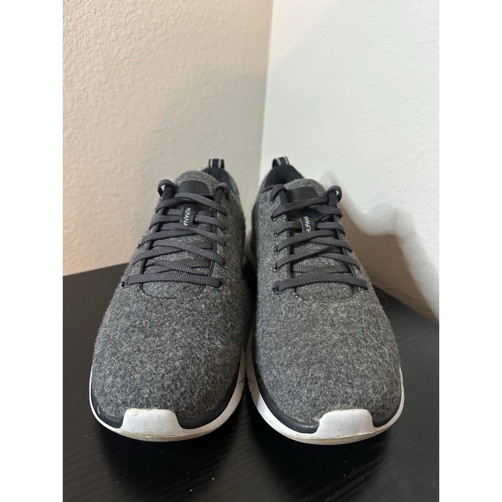 Size 9.5 - Hoka One One Hupana Women's Gray Wool Sneakers Shoes Sneakers - Picture 2 of 9
